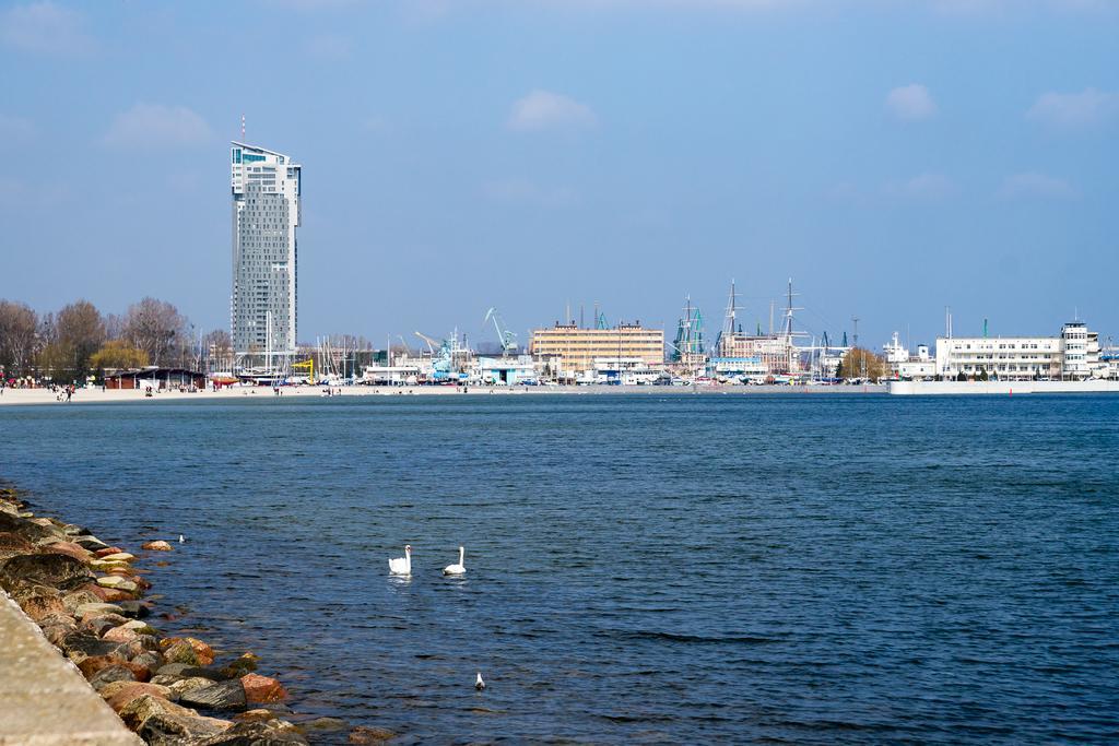 Glob Apartament Sea Towers Gdynia Szoba fotó