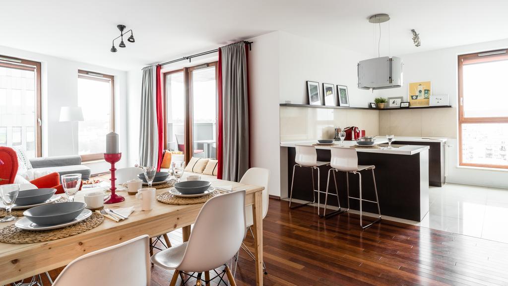 Glob Apartament Sea Towers Gdynia Szoba fotó